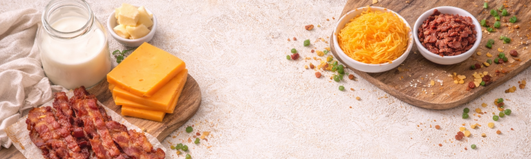 Scones au bacon et cheddar